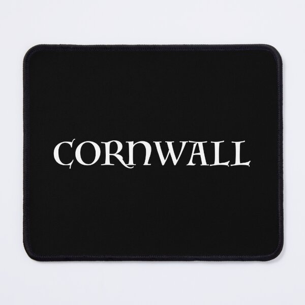 Item preview, Cornwall old medieval style text (White) designed and sold by STUDIO-72.