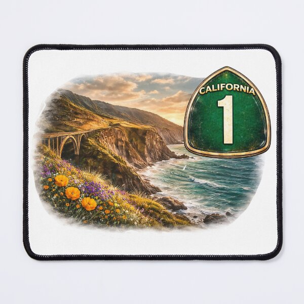 Item preview, California Highway one Big Sur designed and sold by ArtPixs.