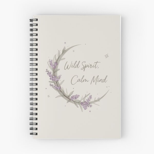 Item preview, Wild Spirit Calm Mind | Moon and Fern Nature Lover Art designed and sold by YvkafromPoland.