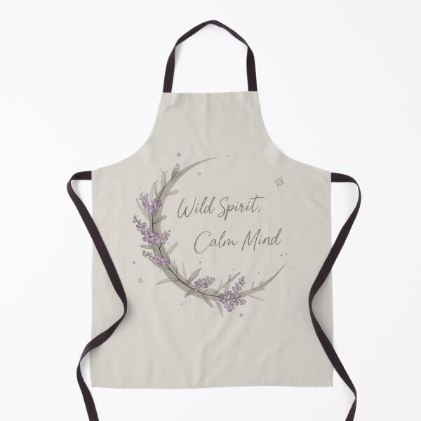 Item preview, Wild Spirit Calm Mind | Moon and Fern Nature Lover Art designed and sold by YvkafromPoland.