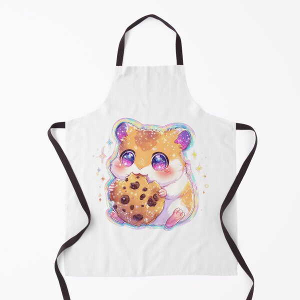 Item preview, Kawaii Hamster Cookie Holographic Chibi designed and sold by Ashley critters.
