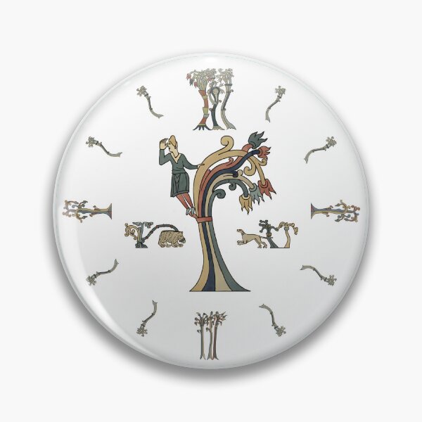 Item preview, Bayeux Plate Clock 04 designed and sold by TreesOn.