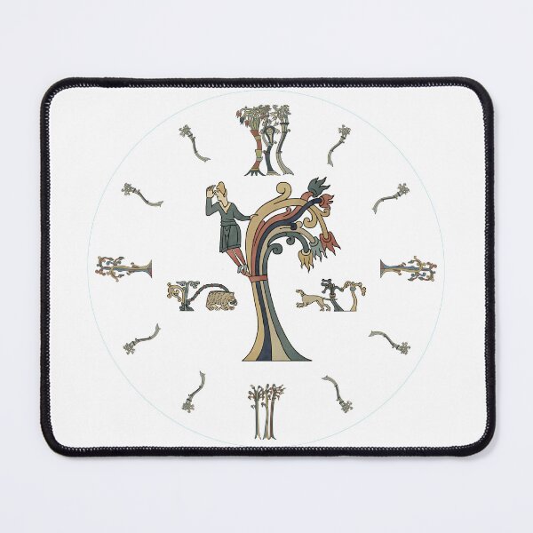 Item preview, Bayeux Plate Clock 04 designed and sold by TreesOn.
