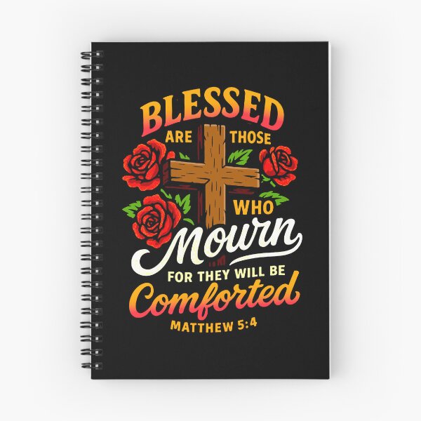 Item preview, Matthew 5:4 Blessed Are Those Who Mourn designed and sold by plushism.