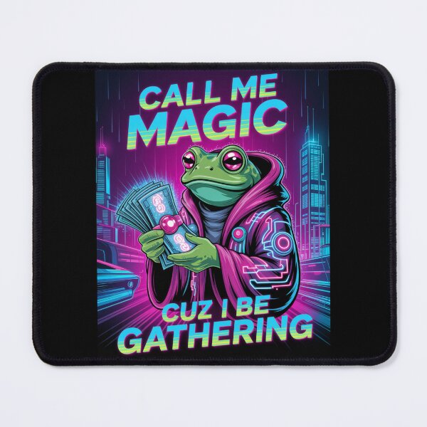 Item preview, Call Me Magic Frog — Cuz I Be Gathering V13 designed and sold by DarylWelsh2024.