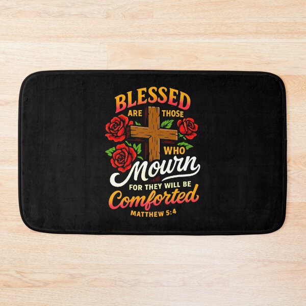 Item preview, Matthew 5:4 Blessed Are Those Who Mourn designed and sold by plushism.