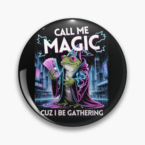Item preview, Call Me Magic Frog — Cuz I Be Gathering V14 designed and sold by DarylWelsh2024.
