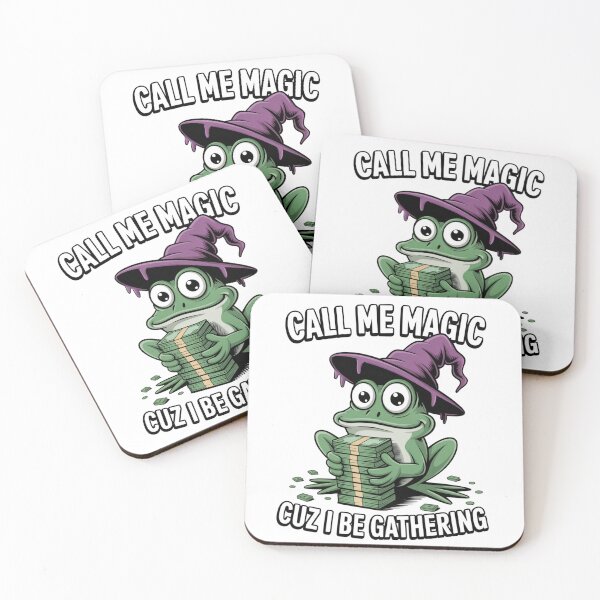 Item preview, Call Me Magic Frog — Cuz I Be Gathering V16 designed and sold by DarylWelsh2024.