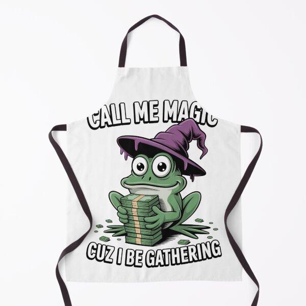Item preview, Call Me Magic Frog — Cuz I Be Gathering V16 designed and sold by DarylWelsh2024.