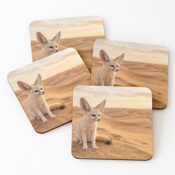 Item preview, A solitary fennec fox in the desert. designed and sold by Malisa345.