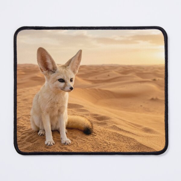 Item preview, A solitary fennec fox in the desert. designed and sold by Malisa345.