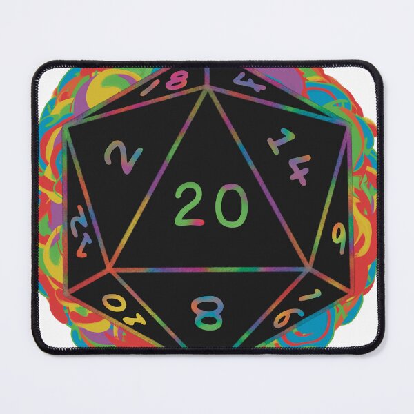 Item preview, Tye dye dice designed and sold by EverythingAshh.