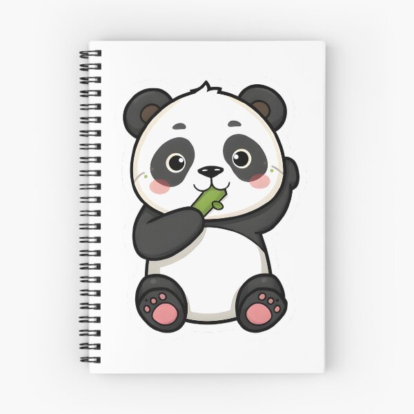 Item preview, Cute Kawaii Panda Eating Bamboo designed and sold by EmrYldrn.