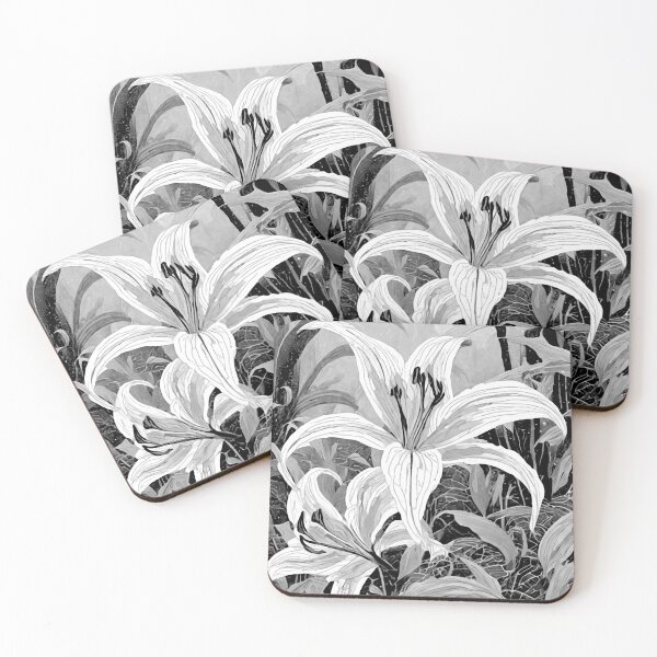 Item preview, Lilies in Garden designed and sold by ViaARTfactory.