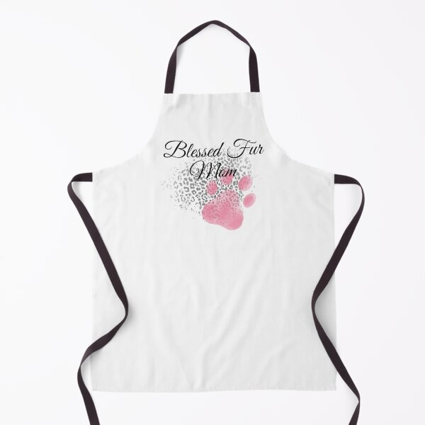 Item preview, Blessed Fur Mom Leopard Print Design with Pink Pawprint designed and sold by jeweleddesigns.