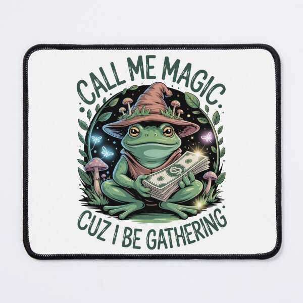 Item preview, Call Me Magic Frog — Cuz I Be Gathering V18 designed and sold by DarylWelsh2024.