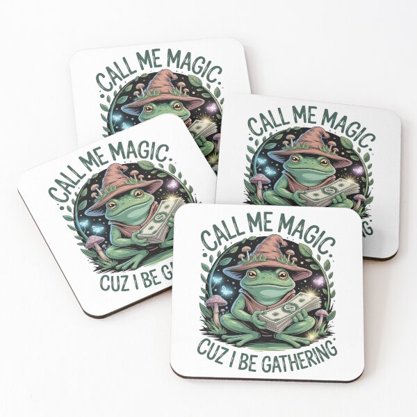 Item preview, Call Me Magic Frog — Cuz I Be Gathering V18 designed and sold by DarylWelsh2024.
