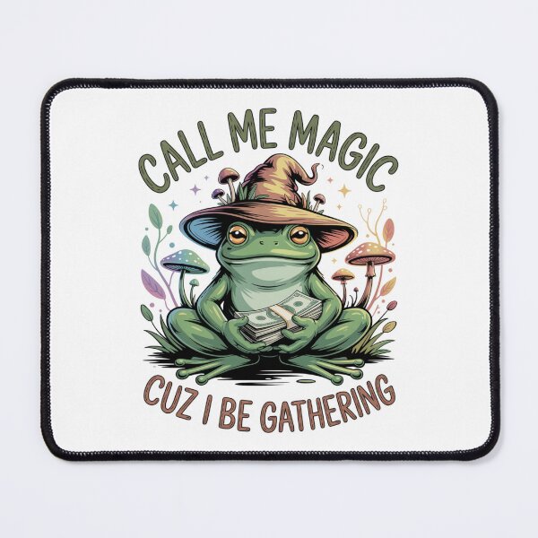 Item preview, Call Me Magic Frog — Cuz I Be Gathering V19 designed and sold by DarylWelsh2024.