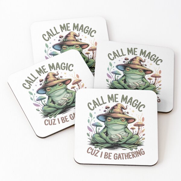 Item preview, Call Me Magic Frog — Cuz I Be Gathering V19 designed and sold by DarylWelsh2024.