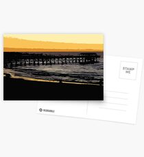 Henley jetty at dusk Postcards