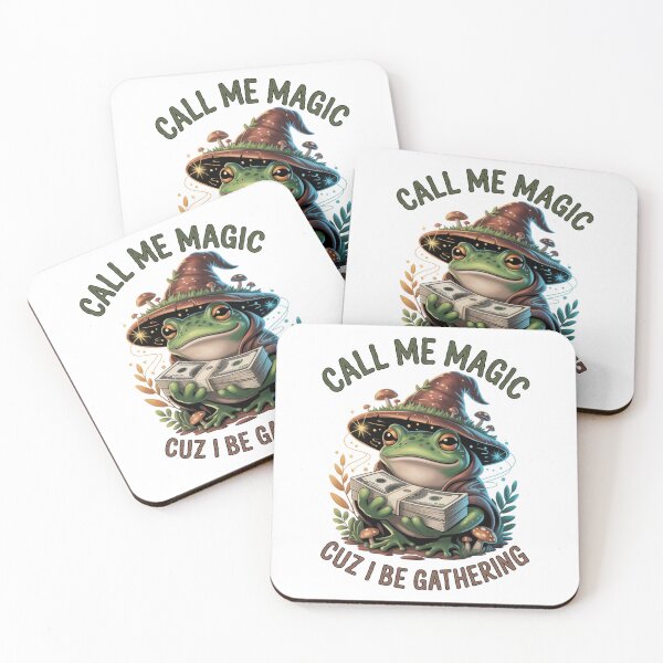 Item preview, Call Me Magic Frog — Cuz I Be Gathering V20 designed and sold by DarylWelsh2024.