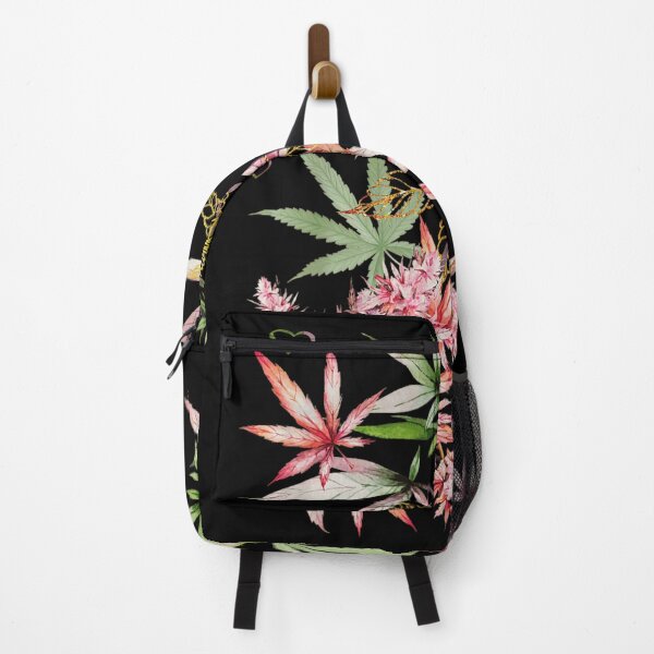 Item preview, Aesthetic Watercolor Cannabis Leaves Floral Marijuana Buds Heart Boho Spiritual Weed Art designed and sold by Buzzlekrun.