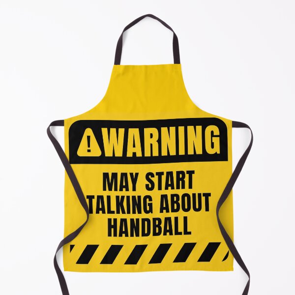 Item preview, Funny Handball Warning Sign designed and sold by MaryAller.