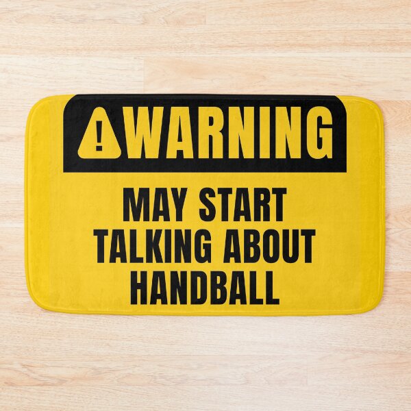 Item preview, Funny Handball Warning Sign  designed and sold by MaryAller.