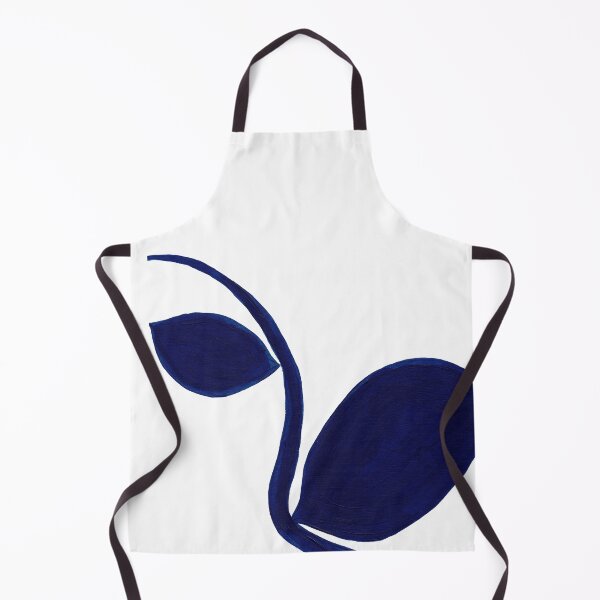 Item preview, navy blue on white abstract print designed and sold by MayCartPrintArt.