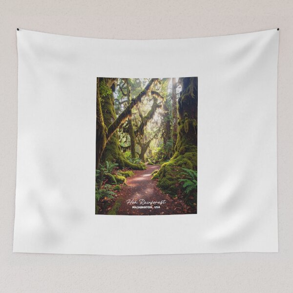 Item preview, Hoh Rainforest designed and sold by BoKev.