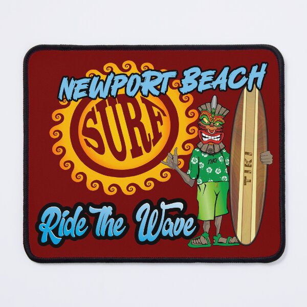 Item preview, Newport Beach California Tiki Surfer vintage surfboard designed and sold by studioss76.