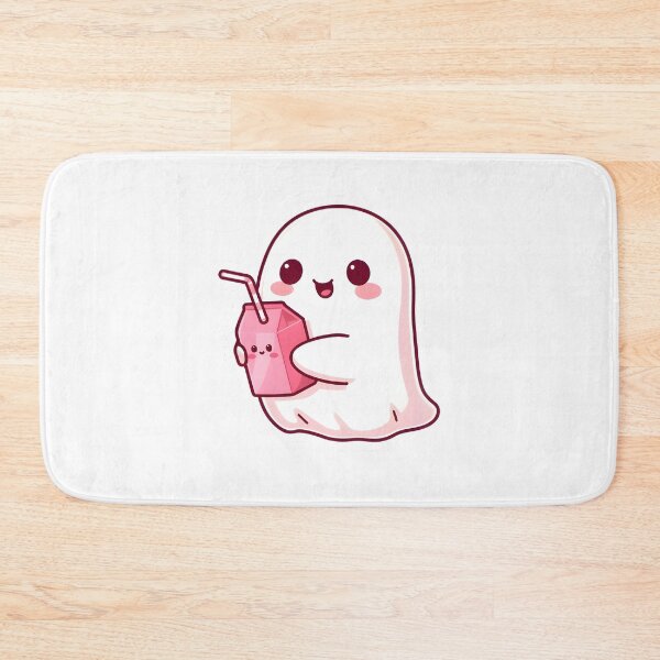 Artikelvorschau, Niedlicher Kawaii-Geist trinkt Erdbeermilch entworfen und verkauft von EmrYldrn.