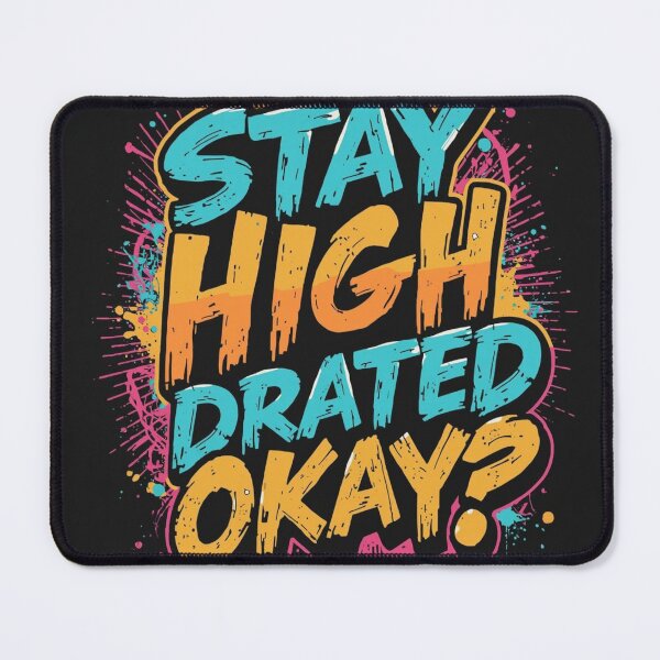 Item preview, STAY HIGH DRATED OKAY? designed and sold by brokenalchemy.