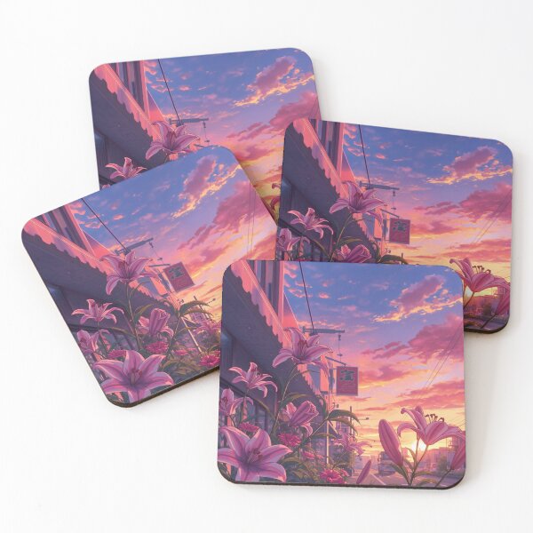 Item preview, Twilight Lilies in the City designed and sold by Rainlilyn.