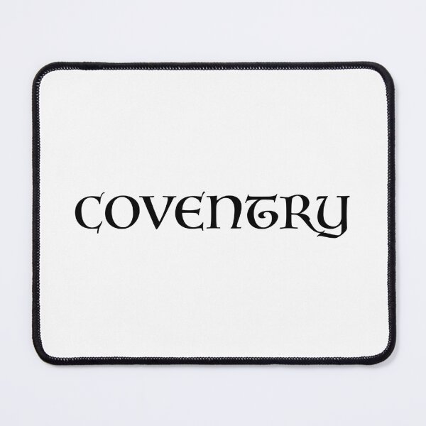 Item preview, Coventry old medieval style text (Black) designed and sold by STUDIO-72.