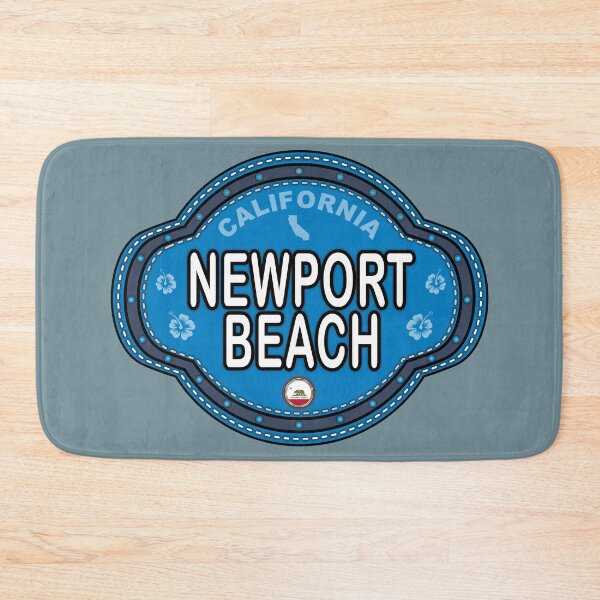 Item preview, Newport Beach California stitching effect designed and sold by studioss76.
