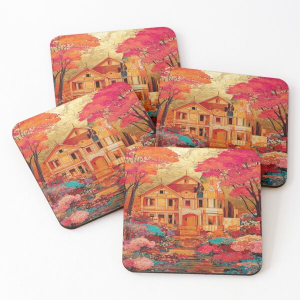 Item preview, The Golden Hour Manor: Where Eternal Autumn Lives designed and sold by Overthinker9.