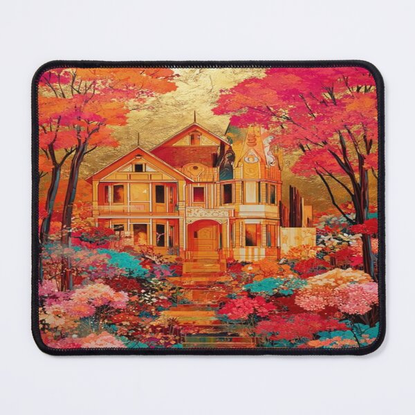 Item preview, The Golden Hour Manor: Where Eternal Autumn Lives designed and sold by Overthinker9.
