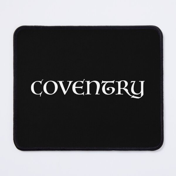 Item preview, Coventry old medieval style text (White) designed and sold by STUDIO-72.