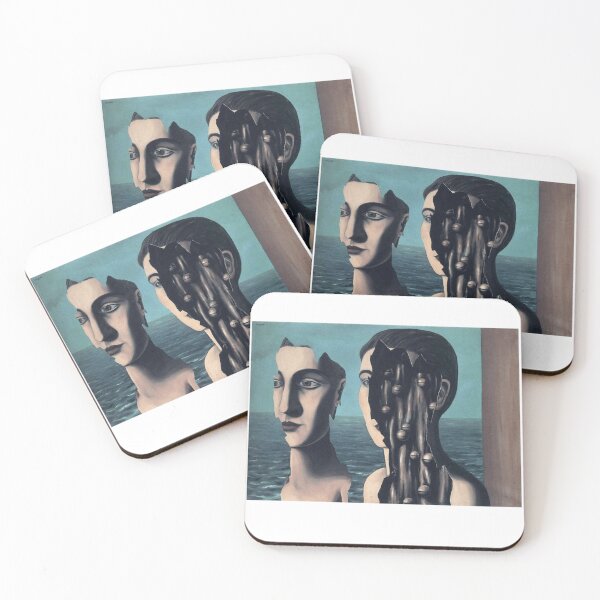 Item preview, The Double Secret Magritte Surreal Portrait designed and sold by MirelaSorescu.