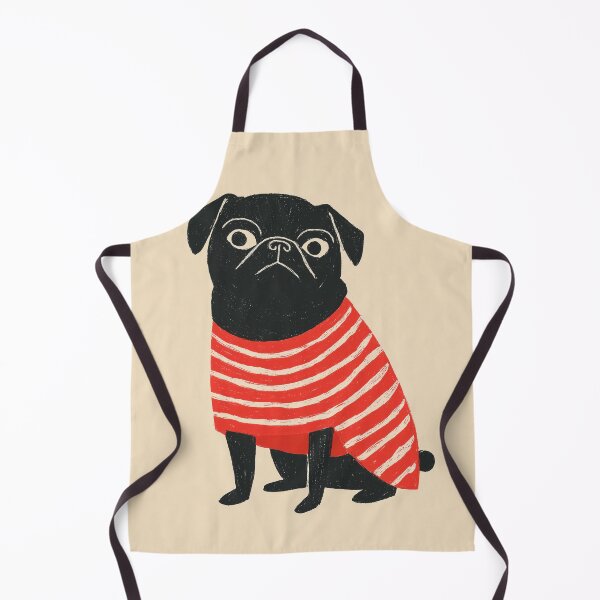 Item preview, Pug in Stripes Stuns Town designed and sold by Venon28.