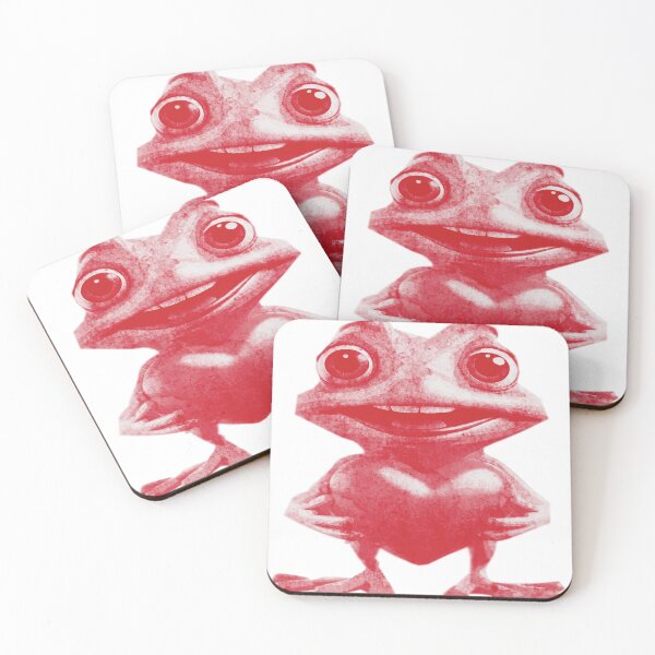 Item preview, Cute Frog Holding Heart designed and sold by kinpirks.
