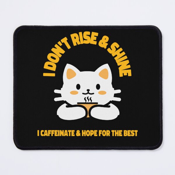 Item preview, Cat Coffee Morning Meme designed and sold by Farmon52nd.