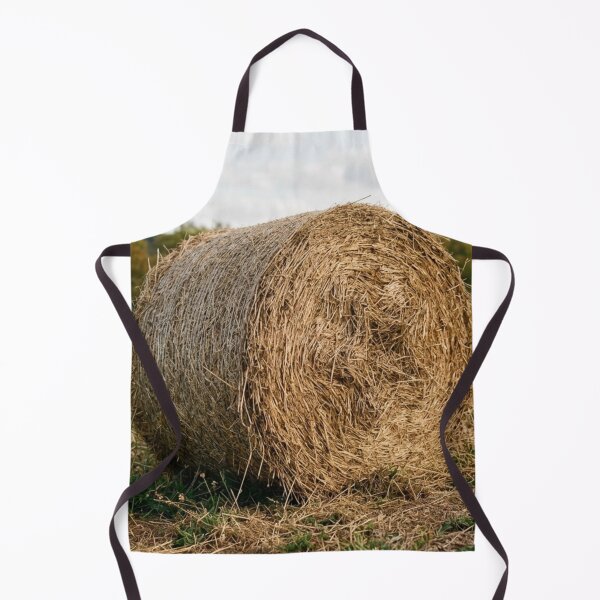 Item preview, A solitary bale of hay in a field. designed and sold by Malisa345.