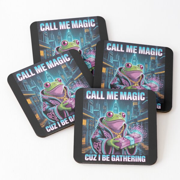 Item preview, Call Me Magic Frog — Cuz I Be Gathering V21 designed and sold by DarylWelsh2024.