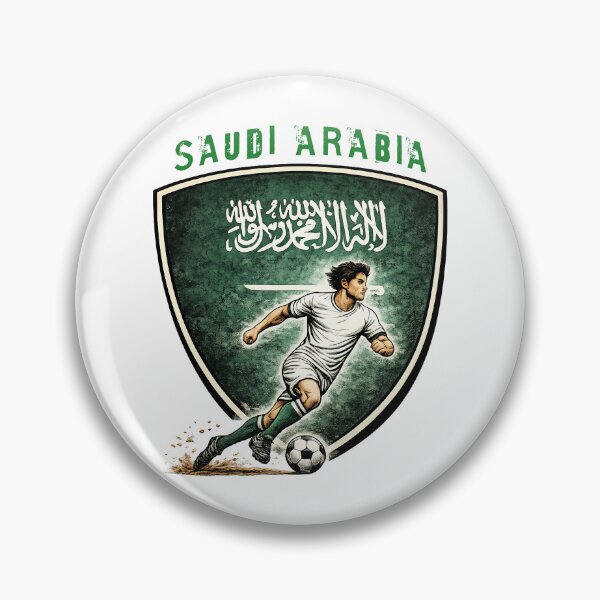 Item preview, Saudia Arabia - 2026 Futbol Retro Style designed and sold by Tee Nook.