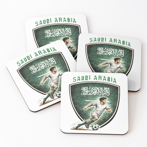 Item preview, Saudia Arabia - 2026 Futbol Retro Style designed and sold by Tee Nook.