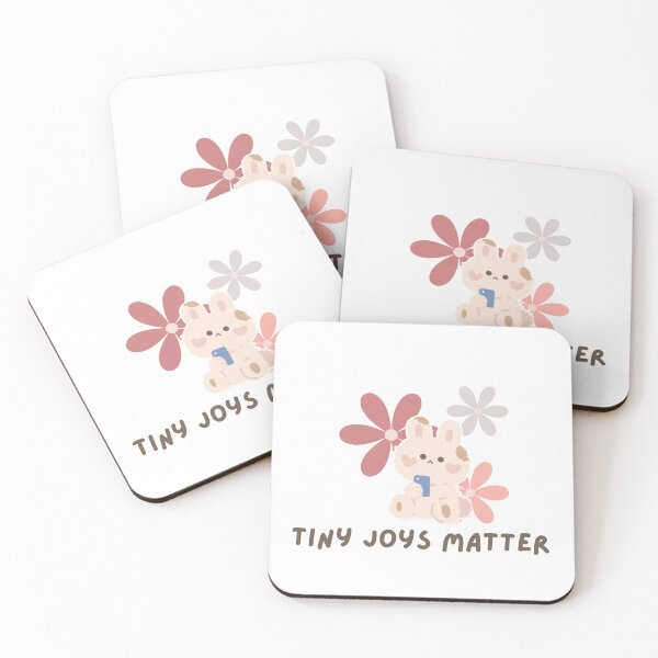 Item preview, Tiny Joys Matter Cute Bunny Illustration designed and sold by Rehnair.