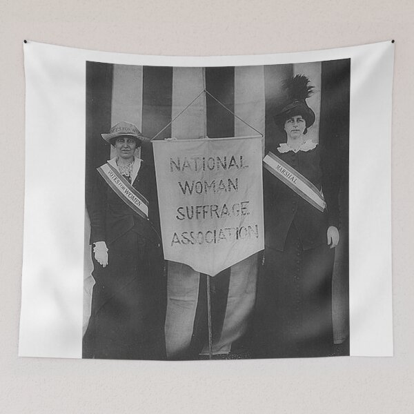 Item preview, Vintage National Woman Suffrage Association Photo with Two Women designed and sold by coffeepolicy.