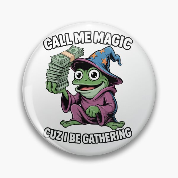 Item preview, Call Me Magic Frog — Cuz I Be Gathering V23 designed and sold by DarylWelsh2024.